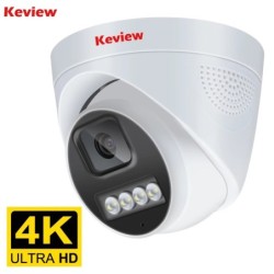 4K 8MP POE IP kamera audio H.265 Onvif széles látószögű 2,8 mm-es AI színes éjszakai látás otthoni CCTV videó megfigyelés bizton