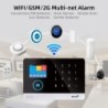 PGST 103 2,4 hüvelykes képernyő 4G 2G WIFI GSM Home Bulgar Security System for Home 433MHz APP Control RFID Card with PIR Motion