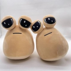 22 cm-es anime játék The Maw Pou plüssjátékok Kawaii rajzfilm My Pet Alien Pou baba puha kitömött párna gyerekek születésnapi ka