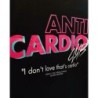 ANTI CARDIO Alkalmi Túlméretezett, rövid ujjú pamut póló Gym Fitness Férfi Edzés Edzés Pamut pólók Top új divat ruhák