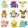 Kiváló minőségű Pikachu plüss baba Eevee Charmander Squirtle Bulbasaur Snorlax Charizard Claw Machine töltött játék gyerekeknek 