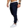 Férfi S Cargo Joggers Gym Pants Workout melegítőnadrág Férfi Trim