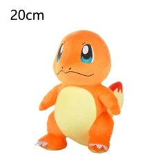 Kiváló minőségű Pikachu plüss baba Eevee Charmander Squirtle Bulbasaur Snorlax Charizard Claw Machine töltött játék gyerekeknek 