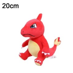 Kiváló minőségű Pikachu plüss baba Eevee Charmander Squirtle Bulbasaur Snorlax Charizard Claw Machine töltött játék gyerekeknek 