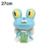 Kiváló minőségű Pikachu plüss baba Eevee Charmander Squirtle Bulbasaur Snorlax Charizard Claw Machine töltött játék gyerekeknek 