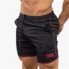 Férfi fitnesz rövidnadrág Nyári edzőtermi edzés Férfi légáteresztő hálós rövidnadrág Quick Dry Sportruházat Jogger Beach Short P