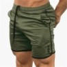 Férfi fitnesz rövidnadrág Nyári edzőtermi edzés Férfi légáteresztő hálós rövidnadrág Quick Dry Sportruházat Jogger Beach Short P