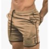 Férfi fitnesz rövidnadrág Nyári edzőtermi edzés Férfi légáteresztő hálós rövidnadrág Quick Dry Sportruházat Jogger Beach Short P