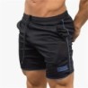 Férfi fitnesz rövidnadrág Nyári edzőtermi edzés Férfi légáteresztő hálós rövidnadrág Quick Dry Sportruházat Jogger Beach Short P