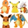 Pokémon plüss baba Pikachued Bulbasaur Jigglypuff Lapras Eevee Anime Pokemoned töltött játék Peluche plüss baba ajándék gyerekek