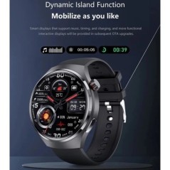 GT4 PRO Smart Watch Férfi karóra 4 Pro AMOLED HD képernyő Bluetooth hívás GPS NFC Pulzusszám BloodSugar SmartWatch 2024Új Androi