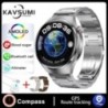 GT4 PRO Smart Watch Férfi karóra 4 Pro AMOLED HD képernyő Bluetooth hívás GPS NFC Pulzusszám BloodSugar SmartWatch 2024Új Androi