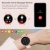 Bluetooth hívás Okosóra Női Egyedi számlapú acél karórák Férfi Sport Fitness Tracker Pulzusmérő Okosóra Android IOS G35 rendszer