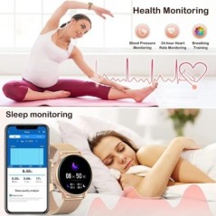 Bluetooth Hívás Okosóra Női Egyedi számlapú acél karórák Férfi Sport Fitness Tracker Pulzusmérő Okosóra Android IOS G35 rendszer