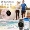 MELANDA Sport Smart Watch Női Bluetooth Call Smartwatch IP68 Vízálló Fitness Tracker Egészségfigyelő IOS Android MK60 rendszerhe