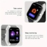 2023-as ÚJ SmartWatch Android telefon, 1,44 hüvelykes színes képernyő, teljes érintőképernyős, egyedi tárcsás okosóra női Blueto