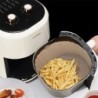 1/2/3 DB újrafelhasználható légsütő szilikon edény sütő tepsi Airfryer szilikon kosár pizza sült csirke grill serpenyő szőnyeg k