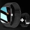 Négyzet alakú okosóra Női Férfi Okosóra Érintőtárcsás Hívás Zene Okosóra Androidhoz IOS Fitness Tracker Sport Okosóra