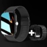 Négyzet alakú okosóra Női Férfi Okosóra Érintőtárcsás Hívás Zene Okosóra Androidhoz IOS Fitness Tracker Sport Okosóra