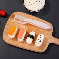 1db Nigiri Sushi Forma Onigiri Rizs Sushi Készítő Hadihajó Sushi Forma Bento Ovális Rizskészítés Reggeli Konyhai Eszközök Egysze