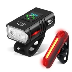 Kerékpárlámpa T6 LED első USB újratölthető MTB hegyi kerékpár lámpa 1000LM kerékpáros fényszóró zseblámpa kerékpáros robogó faro