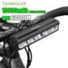 NEWBOLER Kerékpárlámpa első 10000mAh kerékpárlámpa 6000Lumen vízálló zseblámpa USB töltő MTB országúti kerékpáros lámpa tartozék