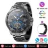 2023-as új Huawei Xiaomi Smart Watch Férfi GPS Tracker AMOLED 360*360 HD képernyő Pulzusszám Bluetooth hívás SmartWatch 1,53 hüv