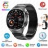 Huawei Xiaomi NFC Smart Watch Férfi karóra 4 Pro AMOLED HD képernyő Pulzus Bluetooth hívás IP68 Vízálló SmartWatch 2023 Új