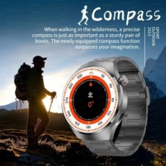 2023-as új Huawei Xiaomi GT4 Pro Smart Watch férfi NFC GPS Tracker AMOLED 360*360 HD képernyő Pulzus Bluetooth hívás SmartWatch 