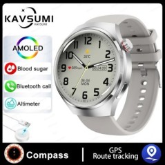 2023-as új Huawei Xiaomi GT4 Pro Smart Watch férfi NFC GPS Tracker AMOLED 360*360 HD képernyő Pulzus Bluetooth hívás SmartWatch 