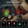 Masszív katonai okosóra férfi Android IOS Ftiness órákhoz, Ip68 vízálló 1,85 hüvelykes AI Voice Bluetooth Call Smartwatch 2023