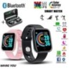 Y68 többfunkciós okosóra férfi női Bluetooth csatlakoztatott telefon Zene Fitness Sport karkötő Vezeték nélküli Bluetooth fejhal