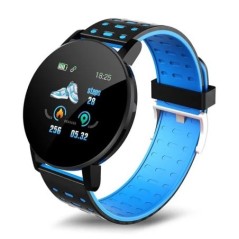 119Plus Smart Wristband Motion Lépésszámláló Ébresztőóra Színes Képernyő Bluetooth Karszalagos Karóra Többfunkciós okosóra