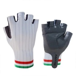 Új Pro Aero Bike Team kerékpáros kesztyűk Half Finger Outdoor Road Bike Sportkesztyűk Férfi női Guantes Ciclismo