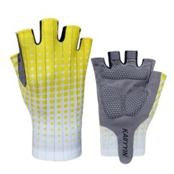 Új Pro Aero Bike Team kerékpáros kesztyűk Half Finger Outdoor Road Bike Sportkesztyűk Férfi női Guantes Ciclismo