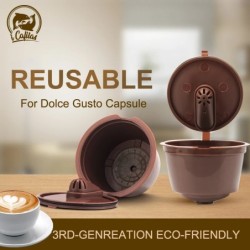 ICafilas3rd újrafelhasználható Dolce Gusto kávékapszula kávéhoz DolceGusto Nescafe gép újrafelhasználható kávészűrő