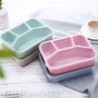 Bento Lunch Box 4 rekeszes étkezés előkészítő konténerek Ebéddoboz gyerekeknek Tartós BPA-mentes, újrafelhasználható élelmiszert