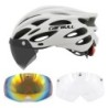 Kerékpáros sisak Light Road Mtb Mountain Bike kerékpáros Led sisak 54-62cm férfi női visored kerékpáros sisak Casco Accesorios