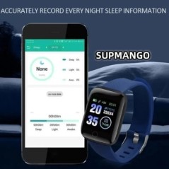 B19 Real Step Count divat Okos sportóra Fitness Tracker Sportóra Android IOS Smart karkötő