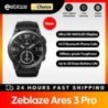 [Új 2023] Zeblaze Ares 3 Pro Smart Watch Ultra HD AMOLED kijelzős hanghívás, több mint 100 sport üzemmód 24 órás állapotfigyelő 