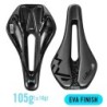 RYET 3D Nyomtatott Kerékpárnyereg Ultralight Carbon nyereg 135mm 105g Kerékpáros nyereg MTB Kavicsos Road Bike Seat kerékpáralka