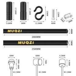 MUQZI fékváltó kábel univerzális házkészletek MTB országúti összecsukható kerékpár fékváltó váltó belső kábel