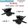 SHIMANO Altus SL-M315 SL-M310 MTB váltókar 2X7 2X8 3x7 3x8 2 3 7 8 14 16 21 24 S sebességű hegyi kerékpár váltókar kioldó készle