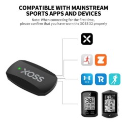 XOSS Vortex sebesség-pedálfordulat érzékelő X2 pulzusmérő S1 kerékpáros számítógép GPS-tartó GARMIN iGPSPORT BSC100s Bryton G2 p