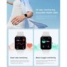 Dafit 2023 SmartWatch Női Férfi Bluetooth hívás Zeneórák Egyedi számlap Xiaomi Touch karkötő óra 1,83 hüvelykes vízálló