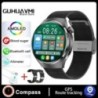 Android ios-hoz NFC Smart Watch Férfi Watch 4 Pro AMOLED HD képernyő Pulzusszám Bluetooth hívás IP68 Vízálló SmartWatch 2023 Új