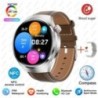 2023-as új NFC okosóra női AMOLED HD képernyő Pulzusszám Vércukor GPS Sport Bluetooth hívás IP68 Vízálló SmartWatch Man