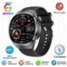 2023-as új NFC okosóra női AMOLED HD képernyő Pulzusszám Vércukor GPS Sport Bluetooth hívás IP68 Vízálló SmartWatch Man