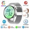 2023-as új NFC okosóra női AMOLED HD képernyő Pulzusszám Vércukor GPS Sport Bluetooth hívás IP68 Vízálló SmartWatch Man