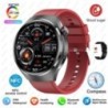 2023-as új NFC okosóra női AMOLED HD képernyő Pulzusszám Vércukor GPS Sport Bluetooth hívás IP68 Vízálló SmartWatch Man